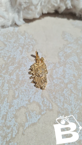 Pendentif Corse plaqué or