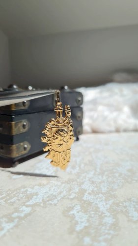 Pendentif Corse plaqué or