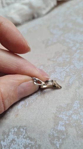 Pendentif cœur et collier en argent