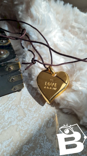 Pendentif Cœur Yves Saint Laurent vintage ( In Love Again )