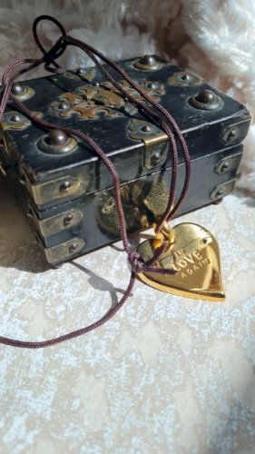 Pendentif Cœur Yves Saint Laurent vintage ( In Love Again )