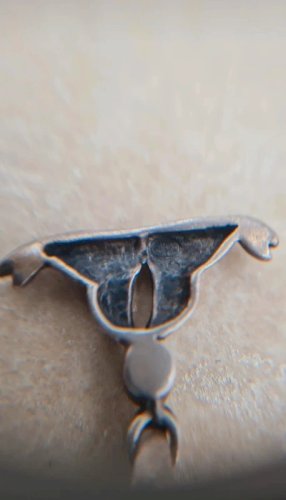 pendentif de otaries en argent - phoques