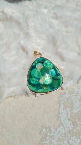 Pendentif émaillé Vintage