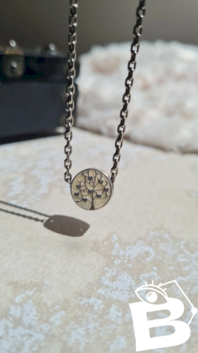 Pendentif en argent 925 arbre de vie charm
