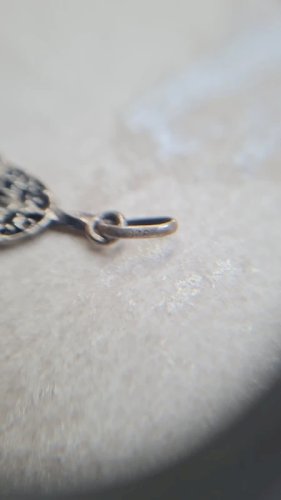Pendentif en argent 925 main de fatma 