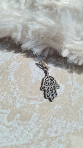 Pendentif en argent 925 main de fatma 