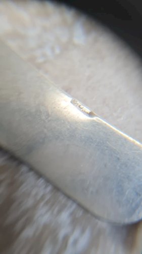 Pendentif en hiéroglyphes en argent 800 - amulette