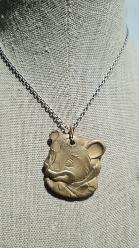Pendentif en Laiton souris