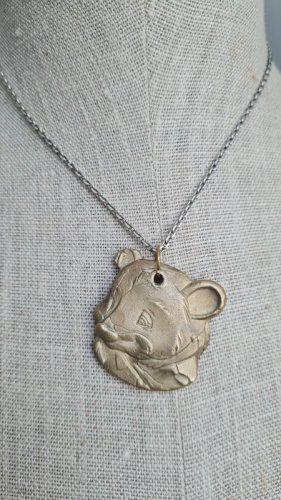 Pendentif en Laiton souris