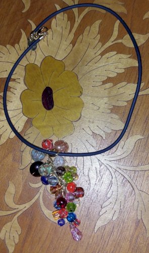 Pendentif en verre de murano Millefiori