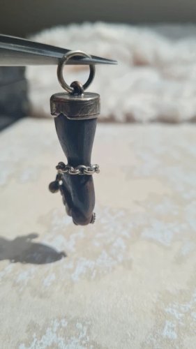 Pendentif Figa  Amulette vintage - porte-bonheur