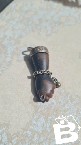 Pendentif Figa  Amulette vintage - porte-bonheur