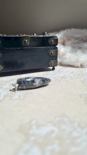 Pendentif fossile Orthoceras