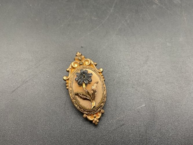 PENDENTIF RELIQUAIRE  MEDAILLON PORTE  PHOTO  CHEVEUX