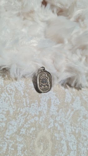 Pendentif scarabée  Egyptien en argent