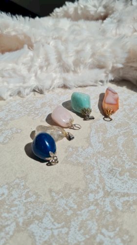 Pendentifs pierres véritable - lithothérapie