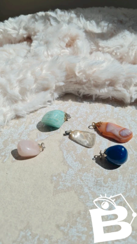 Pendentifs pierres véritable - lithothérapie