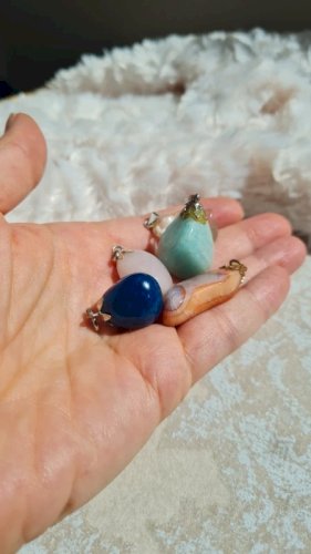 Pendentifs pierres véritable - lithothérapie