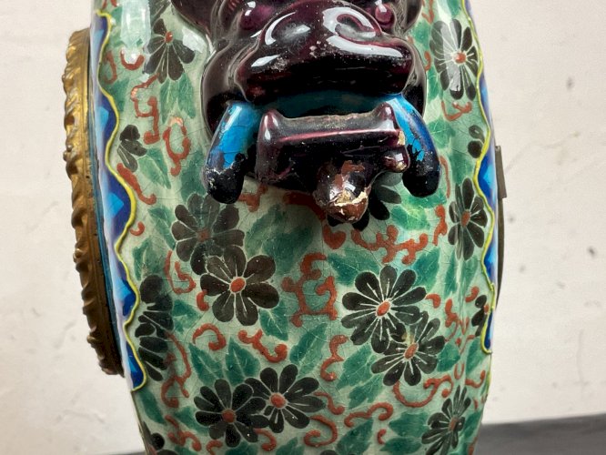 Pendule jules vieillard bordeaux Céramique