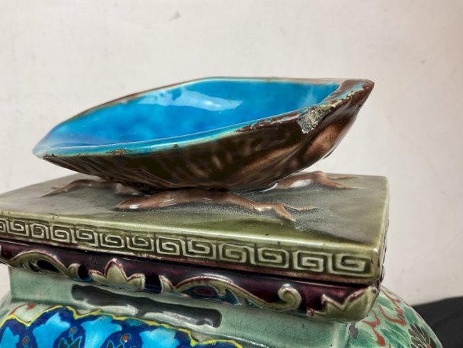 Pendule jules vieillard bordeaux Céramique