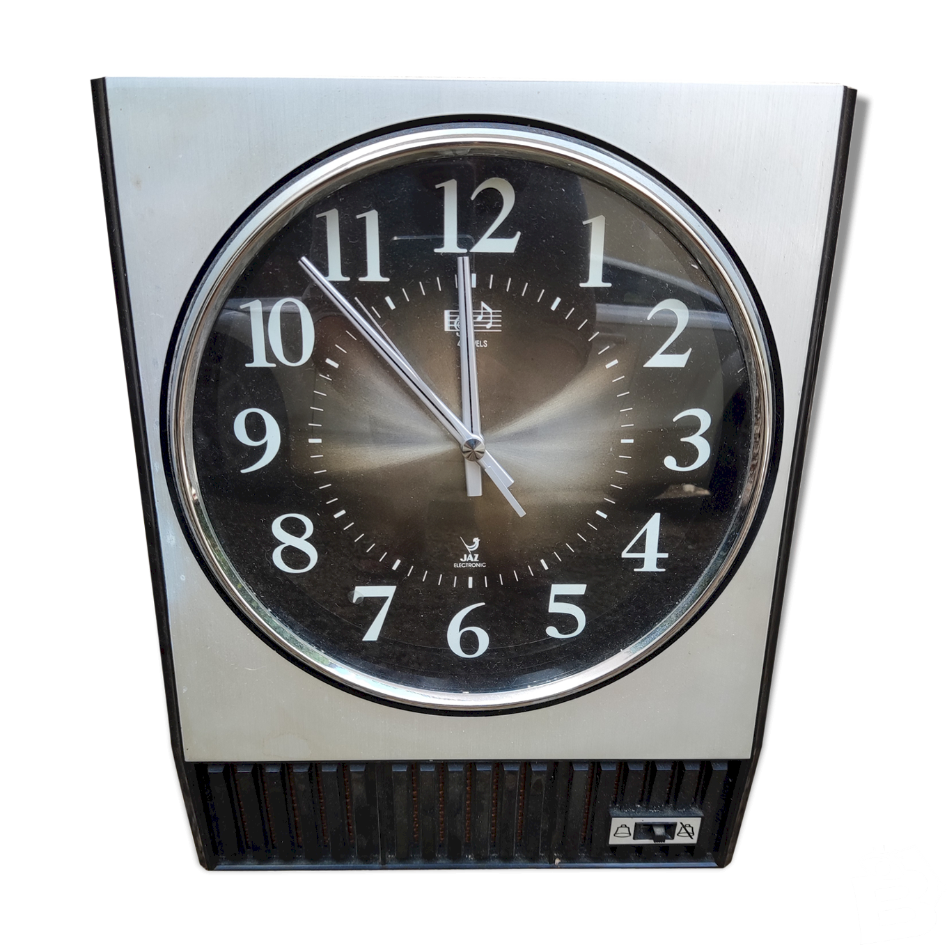 Pendule murale minuteur vintage formica Jaz Transistor - Un Bon Design