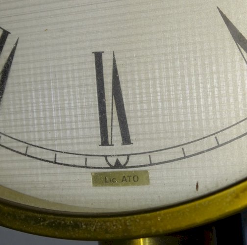 -PENDULE MURALE LIC ATO  VINTAGE NE FONCTIONNE PAS COLLECTION DECO    D