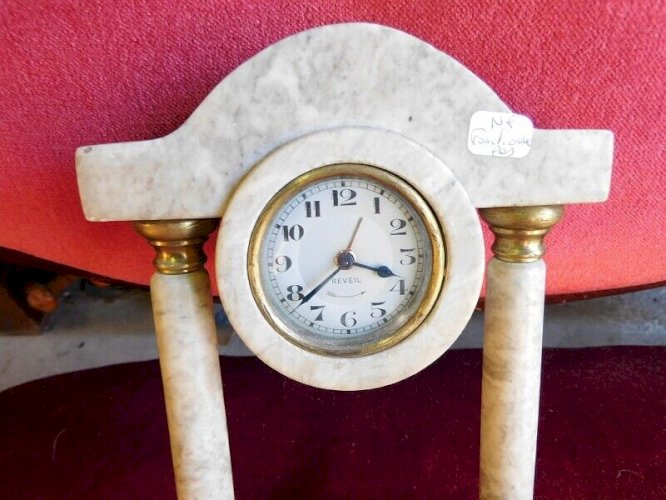 PENDULE REVEIL HORLOGE MARBRE