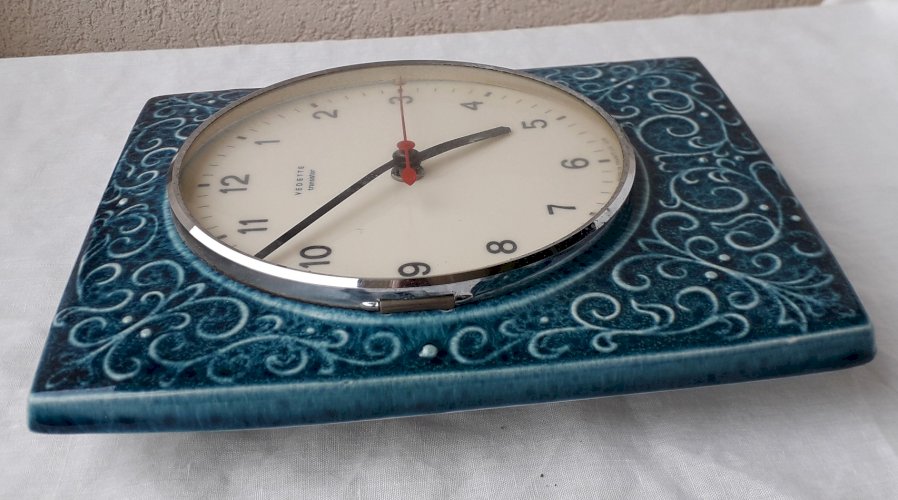 Pendule Vedette en céramique