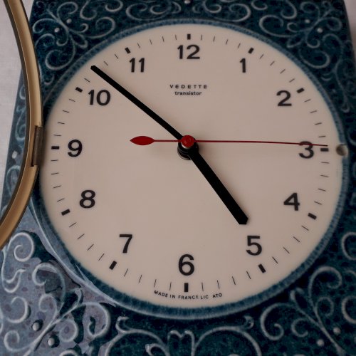 Pendule Vedette en céramique