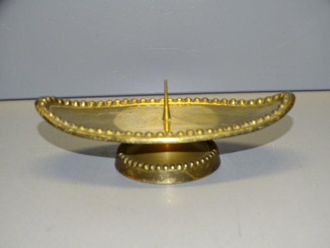 -PETIT BOUGEOIR PIQUE CIERGE EN LAITON COLLECTION DECO BOUGIE    D