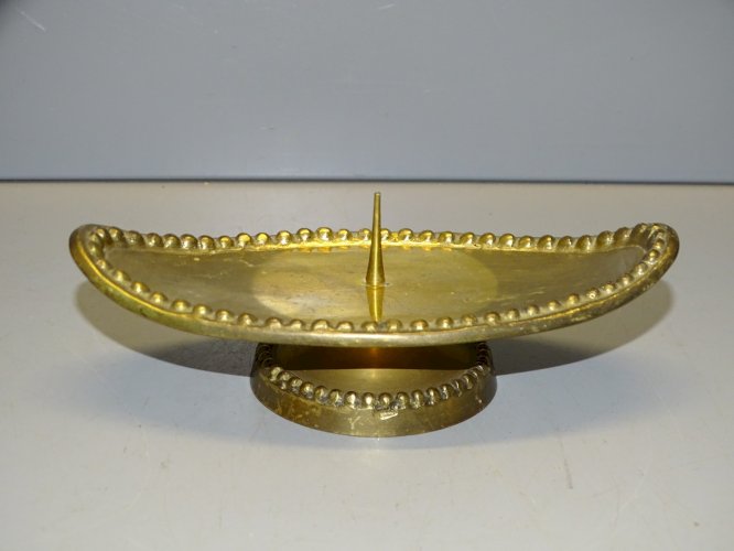-PETIT BOUGEOIR PIQUE CIERGE EN LAITON COLLECTION DECO BOUGIE    D