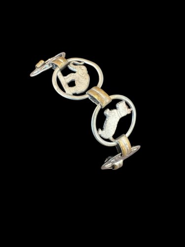 Petit Bracelet Personnages Animalier Benjamin Rabier Art Deco 1925 Collection