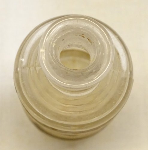 -PETIT FLACON EN VERRE BRILLANTINE SURFINE ROGER ET GALLET PARIS COLLECTION   D