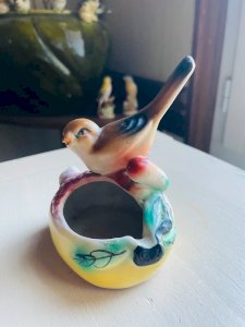 Petit oiseau en porcelaine art déco 1930