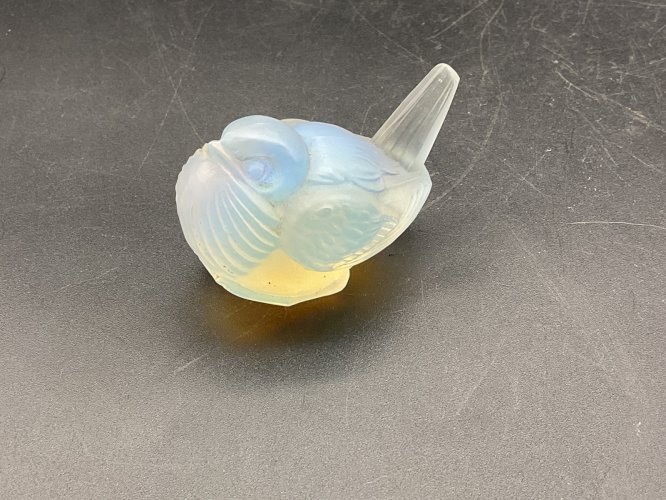 Petit Oiseau en verre opalescent  Sabino