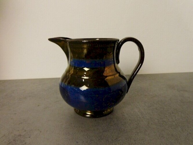 PETIT PICHET EN JERSEY BLEU