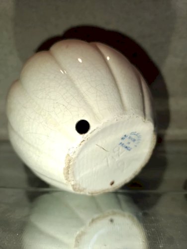 petit pied de lampe boule art deco st clement en bon etat