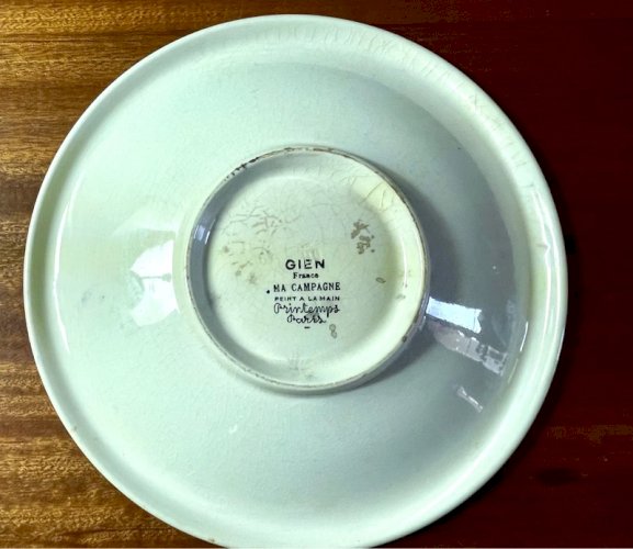 Petit plat Gien « Ma Campagne »