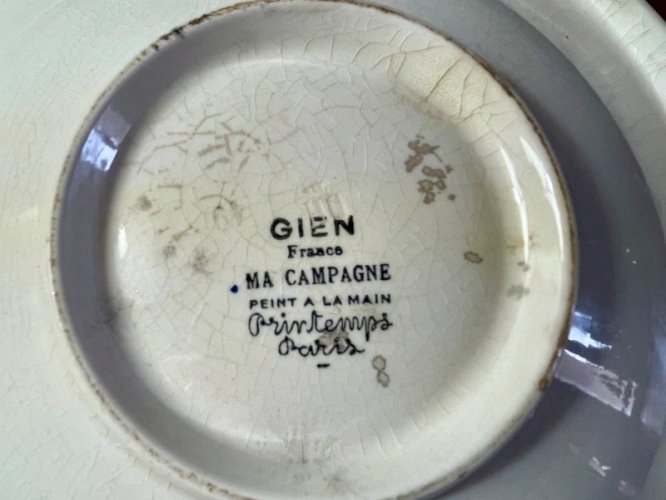 Petit plat Gien « Ma Campagne »
