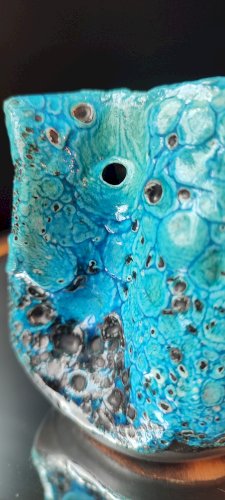 Petit pot à lait en céramique Cyclope Emaux des Glaciers