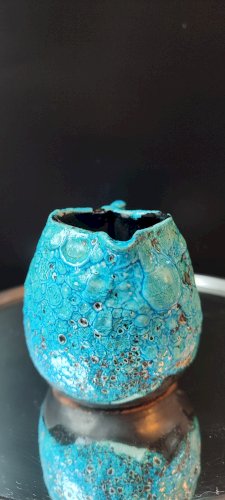 Petit pot à lait en céramique Cyclope Emaux des Glaciers