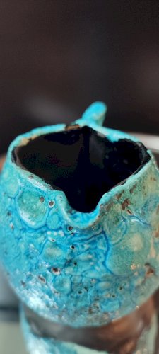 Petit pot à lait en céramique Cyclope Emaux des Glaciers