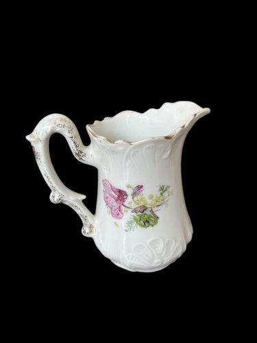 Petit pot à lait XIXe siècle Vieux Paris porcelaine fleurie art de la table