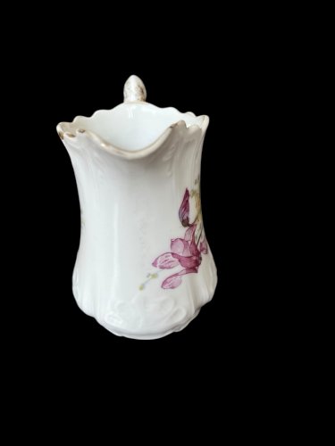 Petit pot à lait XIXe siècle Vieux Paris porcelaine fleurie art de la table