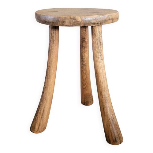 Petit tabouret brutaliste