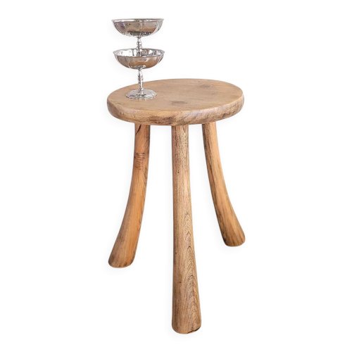 Petit tabouret brutaliste