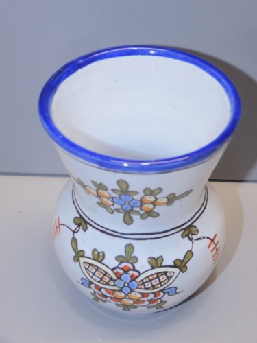 -PETIT VASE A VIOLETTES ou AUTRE CERAMIQUE NEVERS MONTAGNON GEORGES COLLECTION D