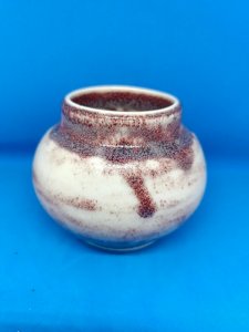 petit vase boule couleur degradé en bon etat