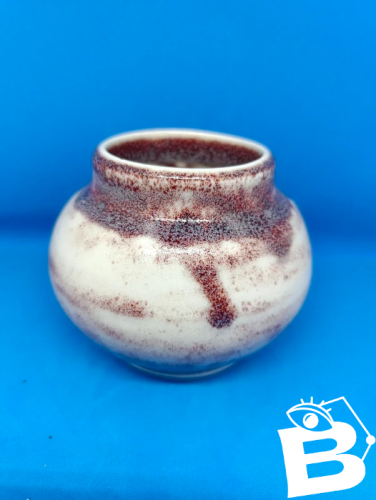 petit vase boule couleur degradé en bon etat