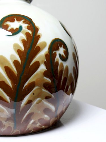 Petit vase boule porcelaine Tharaud Limoges circa 1920-1940